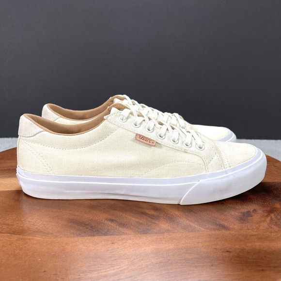Vans Other - Vans Court Mens Size 8.5 Sneakers Shoes Canvas Marshmallow Ultra Cush